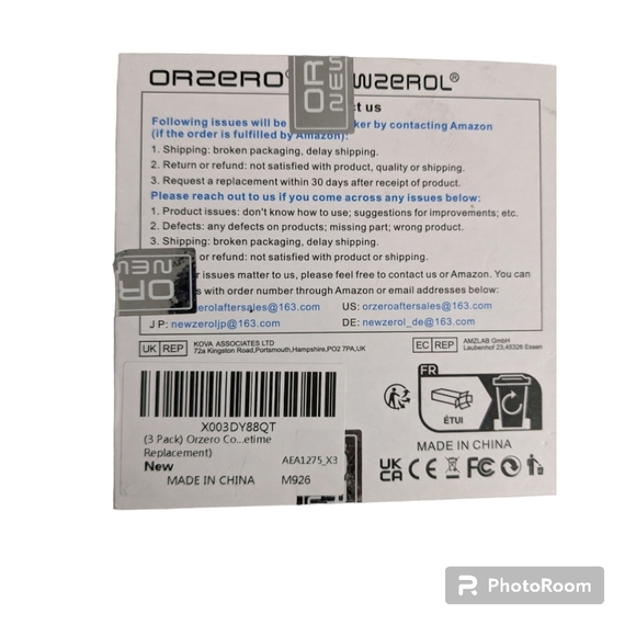 Screen Protector. 3 Pack Orzero Tempered Glass. 2 for $12 - Picture 3 of 7